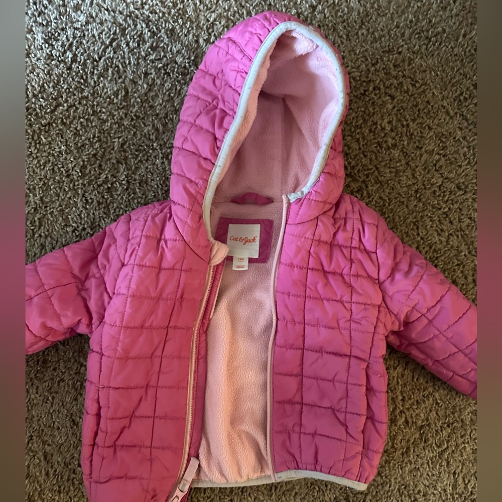 Toddler girl winter jacket